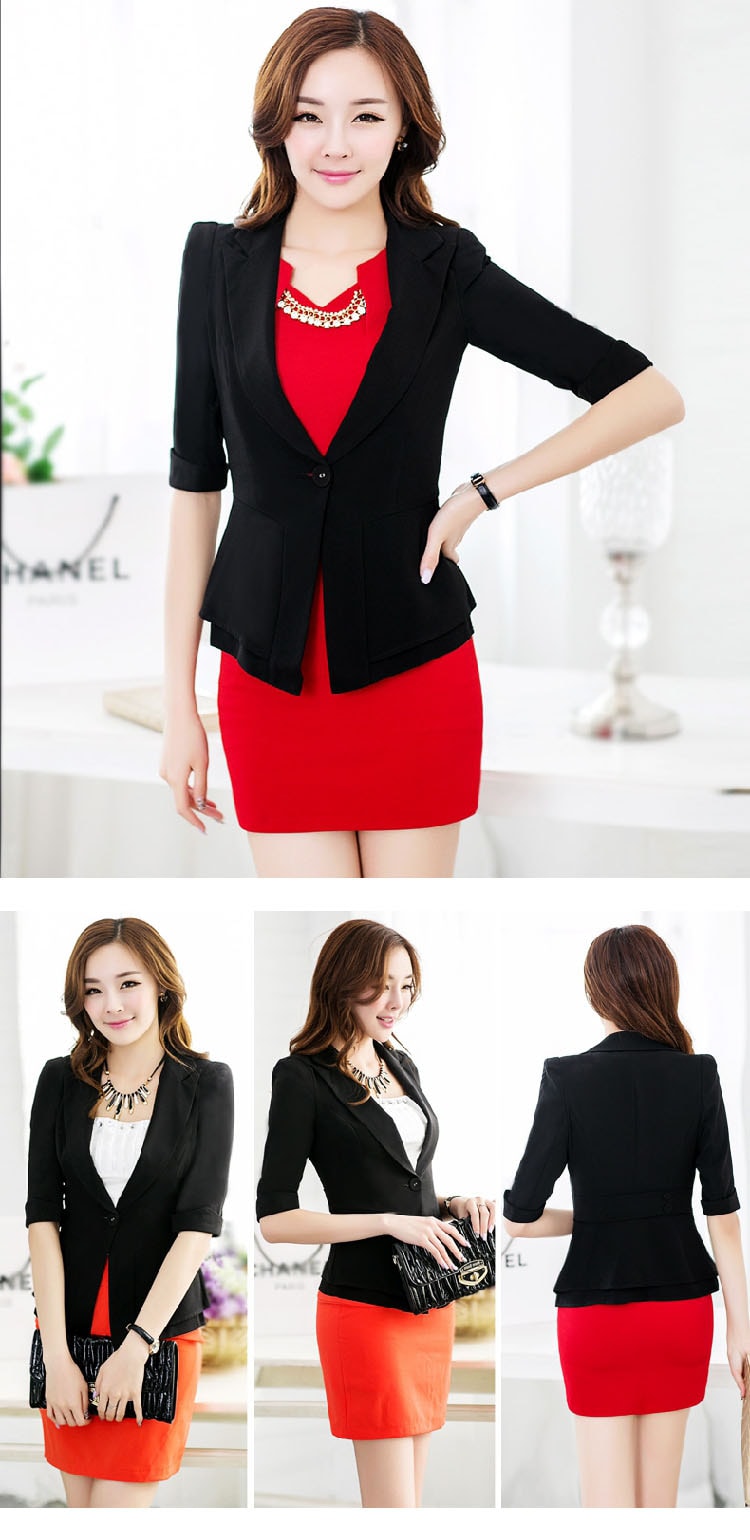 Blazer Kantor JC663 Black