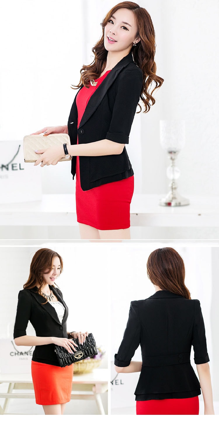 Blazer Kantor JC663 Black