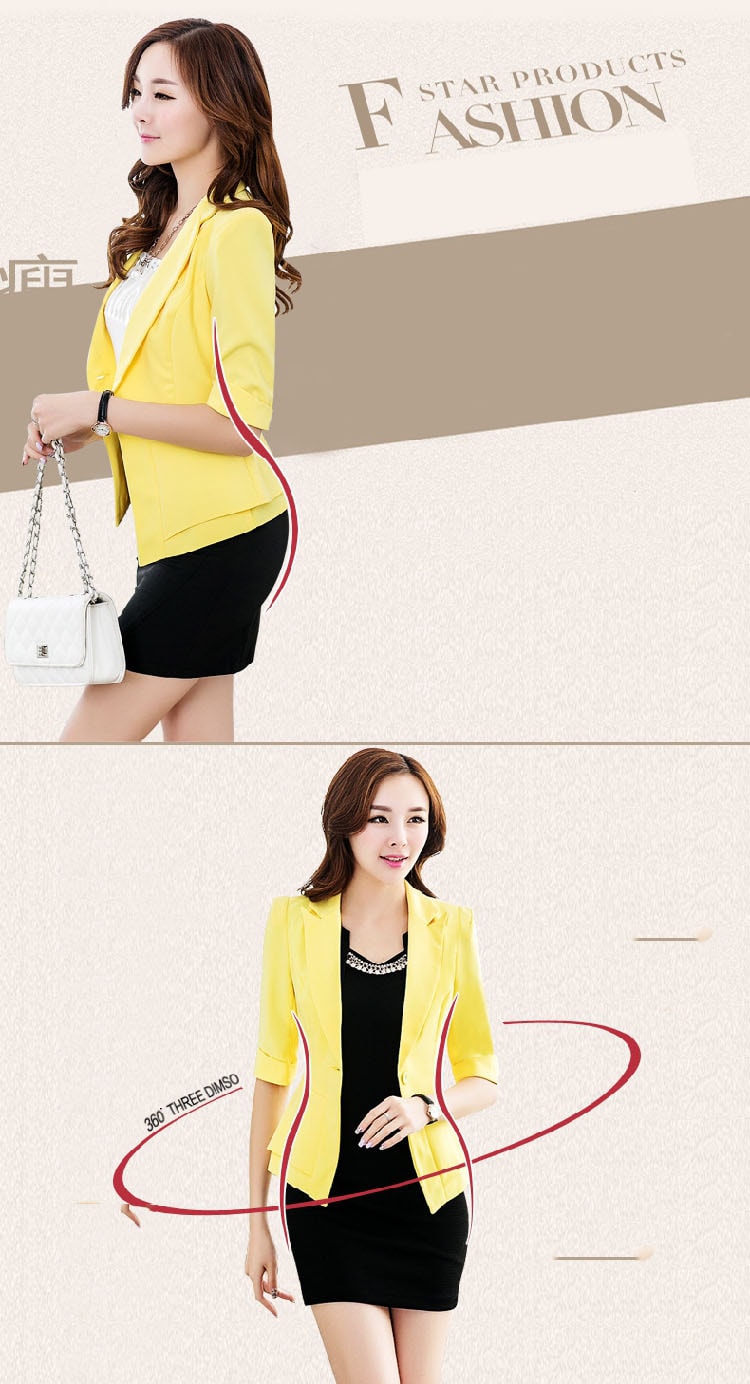 Blazer Kantor JC670 Yellow