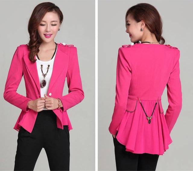 Blazer Fashion JC678 Pink