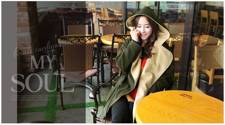 Coat JC706 Army Green