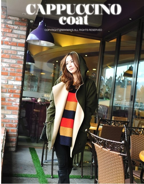 Coat JC706 Army Green