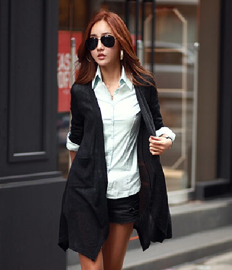 Cardigan Coat JC710 Black