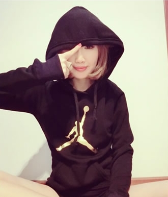 Jacket Hoodie JC712 Black