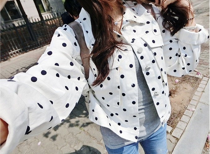 Jacket Denim JC724 White