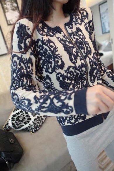 Jacket Sweater JC728 Blue