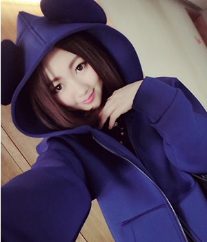 Jacket Hoodie JC740 Blue