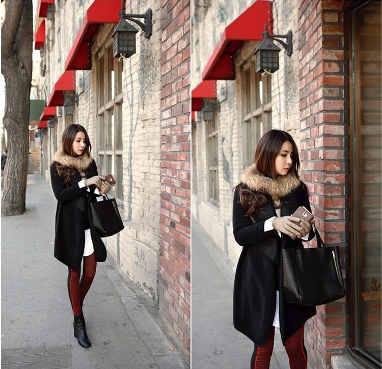 Coat JC744 Black