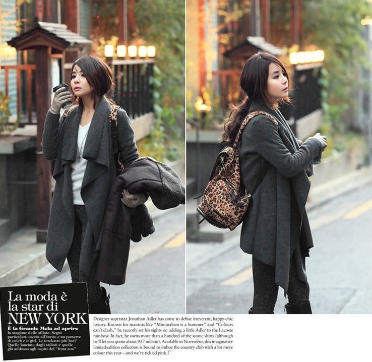 Coat JC745 Gray