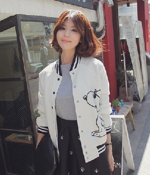 Jacket Snoppy JC746 White