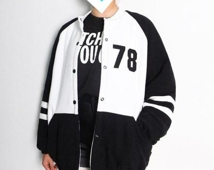 Jacket Baseball JC749 Black