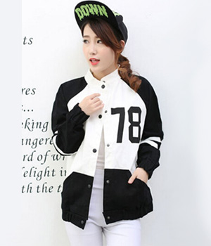 Jacket Baseball JC749 Black