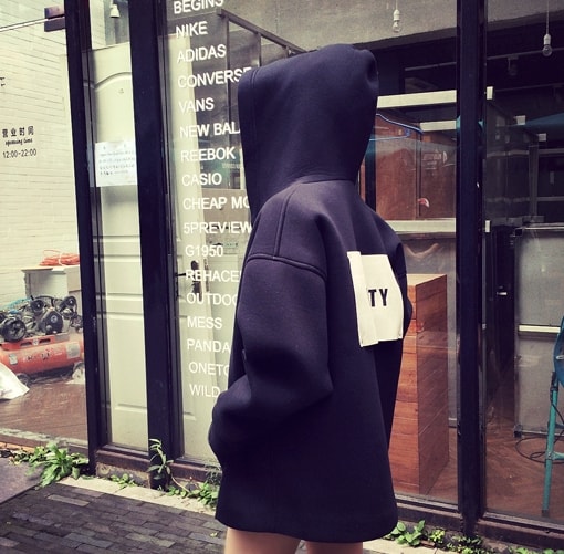 Jacket Hoodie JC750 Black