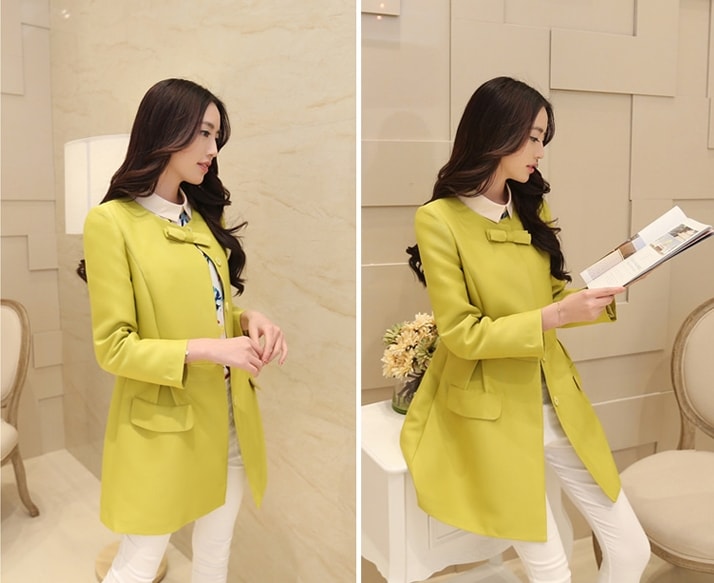 Coat Korea JC752 Lime Green