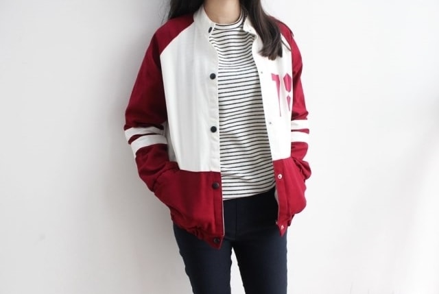 Jacket Baseball JC753 Red