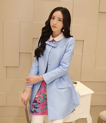 Coat Korea JC754 Sky Blue