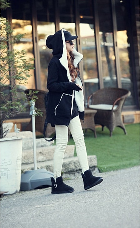 Casual Hoodie JC757 Black