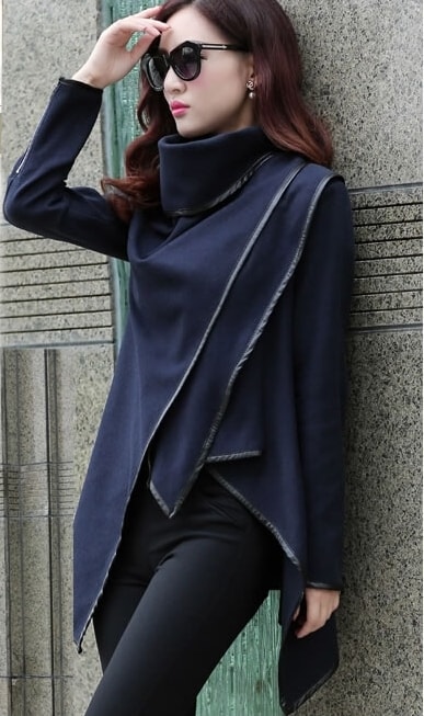 Coat JC758 Dark Blue