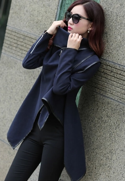 Coat JC758 Dark Blue