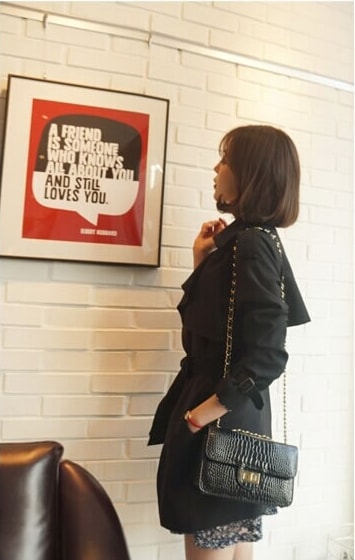 Jacket Coat JC759 Black