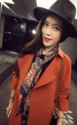 Coat JC761 Rust Red