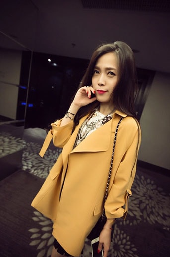 Coat JC762 Yellow