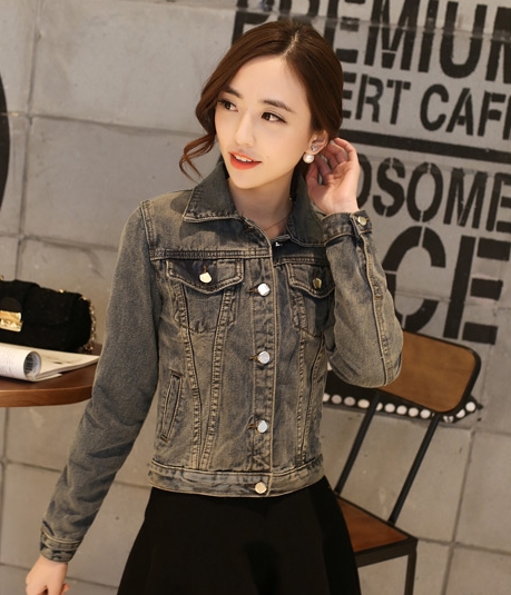 Jacket Denim JC781 Denim Grey