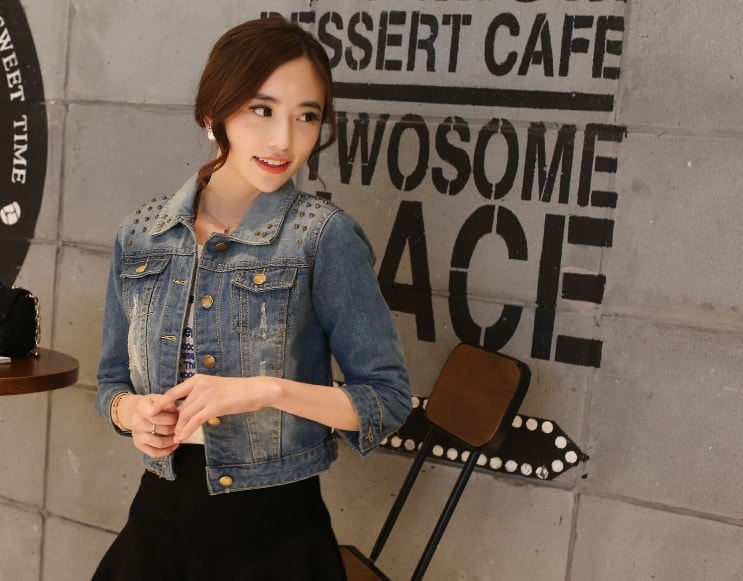 Jacket Denim JC782 Denim Blue