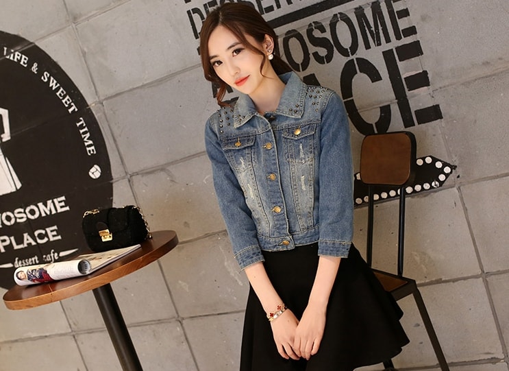 Jacket Denim JC782 Denim Blue