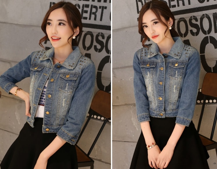 Jacket Denim JC782 Denim Blue