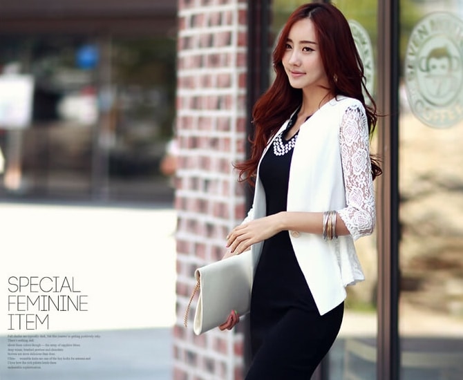 Blazer Korea JC787 White