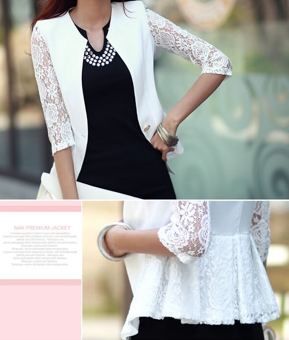 Blazer Korea JC787 White