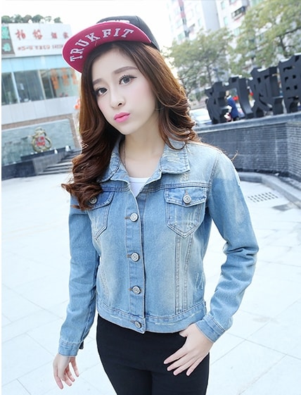 Denim Jacket JC789 Light Blue