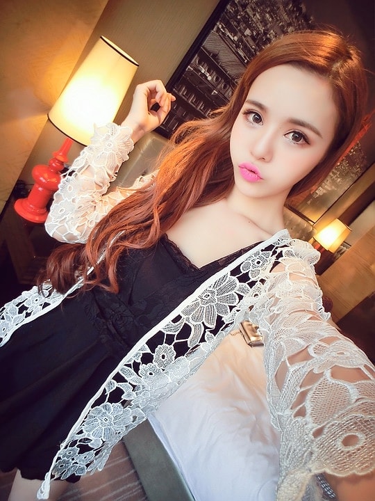 Lace Cardigan JC790 White