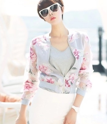 Jacket Organza JC792 Rose Pink