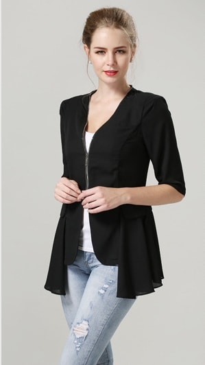 Blazer Fashion High Quality JC802 Black