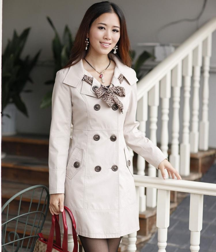 Premium Long Coat Import JC815 Beige