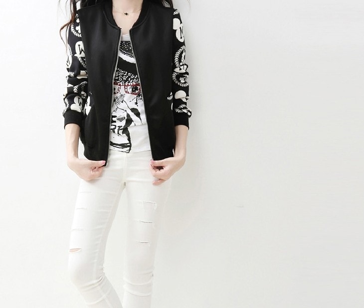 Jacket Mickey Mouse Import JC821 Black