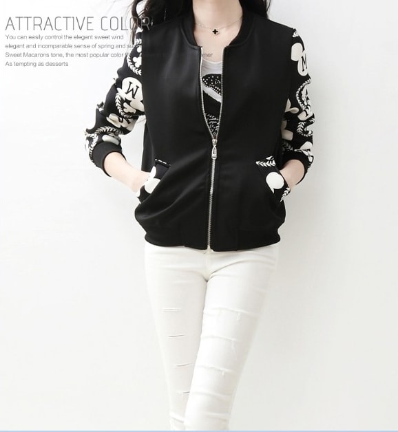 Jacket Mickey Mouse Import JC821 Black