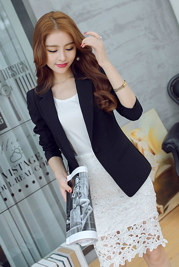 Blazer Korea Premium JC823 Black