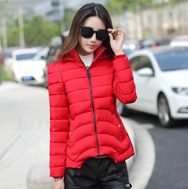 Jaket Winter Korea Premium JC834 Rose Red