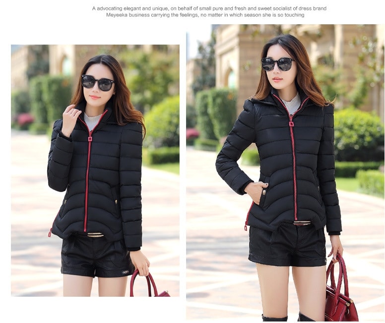 Winter Jacket Korea Import JC835 Black