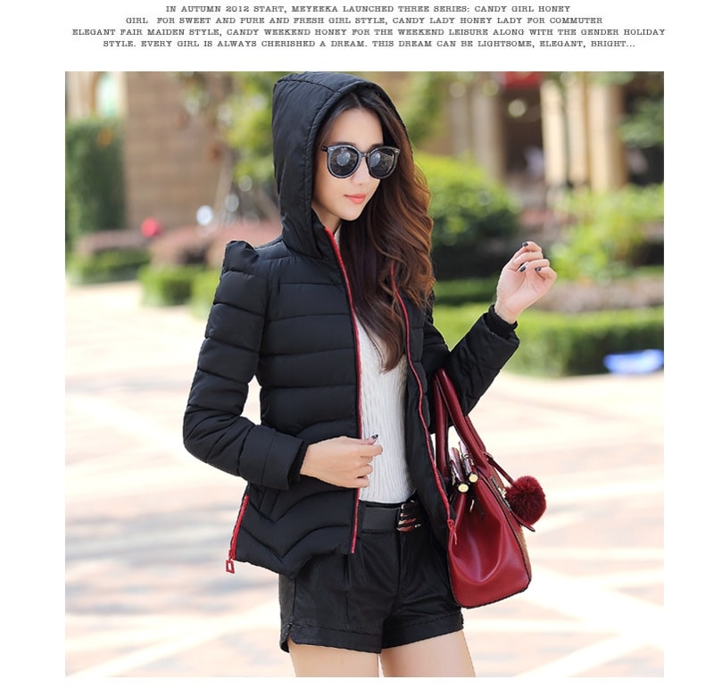 Winter Jacket Korea Import JC835 Black