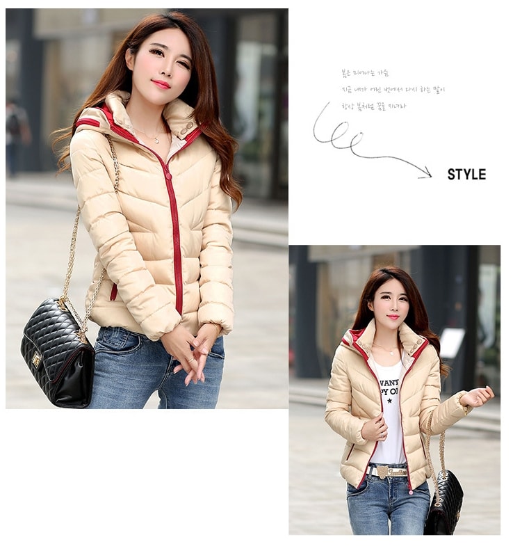 Premium Jacket Winter Hoodie JC843 Beige