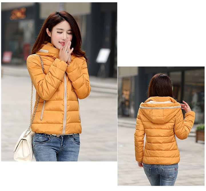 Premium Jacker Winter Hoodie JC844 Orange