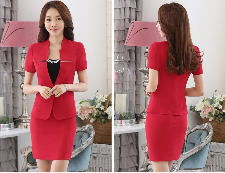 Blazer Formal Korea Import JC850 Red