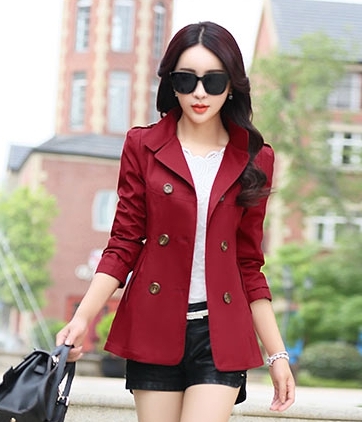 Premium Medium Coat Import JC851 Burgundy