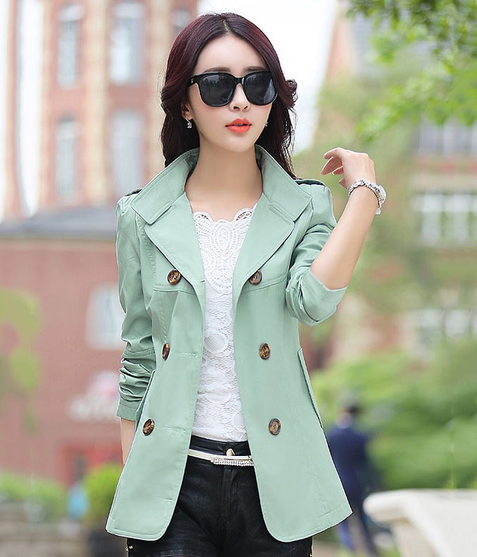 Premium Medium Coat Import JC854 Light Green