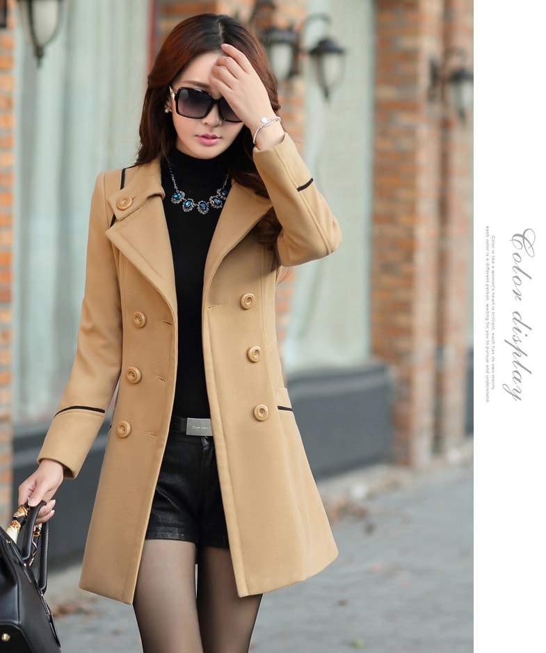 Premium Winter Coat Import JC862 Camel