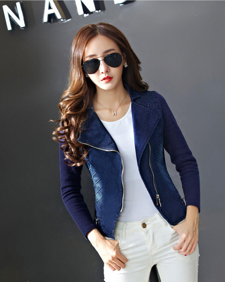 Premium Jacket Jeans Import JC867 Light Blue